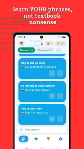 PhrasiGo app screenshot